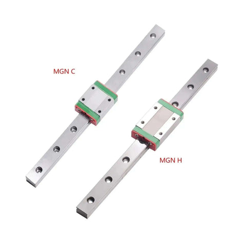 Get Your High Precision Linear Guide Rail Kit With Smooth MGN9H MGN12C MGN12H MGN15C MGN15H Sliders For Easy Installation And Zero Friction Motion Control, MGN C and MGN H rails