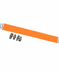 Badass Offset Extension Wrench With Swappable Drive Adapters And Quick Socket Attachments Built From Tough High Carbon Steel No Hustle Multi Tool For Cramped Spaces Or Gunked Up Bolts Orange, 39 cm handle with interchangeable drives.