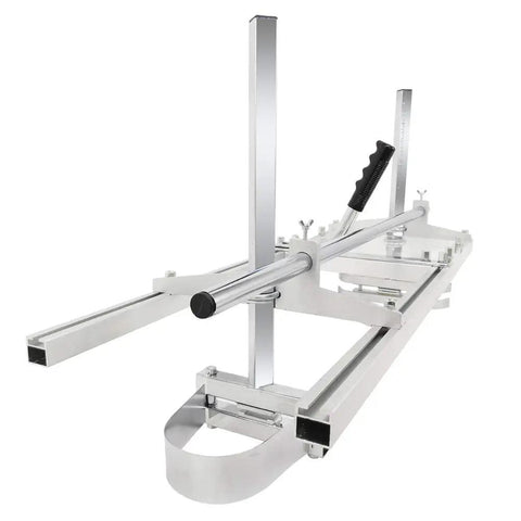 Portable Chainsaw Mill 36 Inch Rail Guide System For Quick Setup Fits 14 To 36 Inch Chainsaw Bars Adjustable Thickness