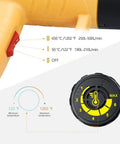 Beast 2000W Heat Gun For Resin And Crafts with dial showing temperature and airflow settings