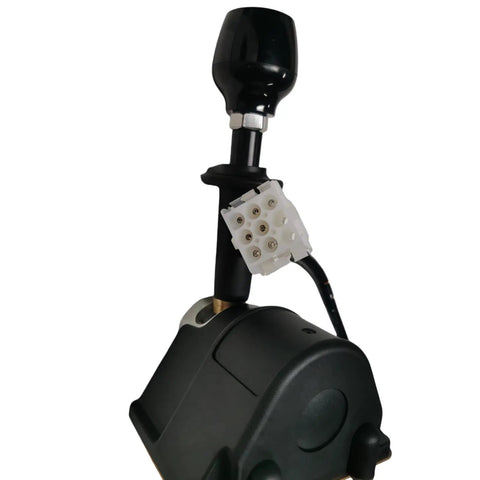Aftermarket Joystick Controller For JLG Boom Lift 1 Axis Drive Replacement Fits 60HA 70H 80HX 45HA showing stick and connector