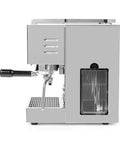 Side view of Espresso Machine With Barista Grade PID Brew Boiler On Demand Steam 1000W Thermoblock And Shot Timer For Precise Consistent Shots