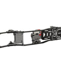RC Car Chassis Frame For SCX10 1/10 Crawler Model With 313mm Wheelbase Metal Body Durable Alloy Frame Includes Transmission Gearbox Kit