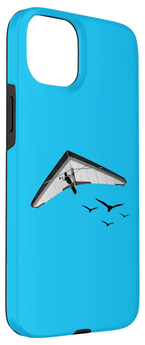 Pilot Quote Fly Aviate Case For iPhone 15 Plus Two Part Protective Case With Scratch Resistant Polycarbonate Shell Design