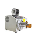 Heavy Duty Automatic Cable Winding Reel And Copper Wire Coil Machine with wire spool, designed for efficient wrapping and tying.