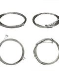 Top Tier Bicycle Cable Kit With Colorful Shifter And Derailleur Housing Sleeves Damping Foam Tips Crimps Guides Clamps For Mountain And Road MTB Ride steel cables