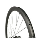 Carbon Fiber 38mm 700c Disc Brake Road Bike Wheelset Clincher Tubeless Ready With MT075 Hub 24 Hole Spokes Pillar 1423