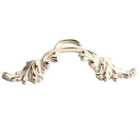 Vintage Zinc Alloy Cabinet Door Handle With Yellow Bronze Finish, Comfortable Grip For Cabinet Doors, Drawers, Dressers, And Furniture Hardware