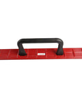 24 Inch Drip Edge Folding Tool For One Inch Or One And A Half Inch Bends In 22 Gauge 24 Inch Roofing Panels, red with black handle
