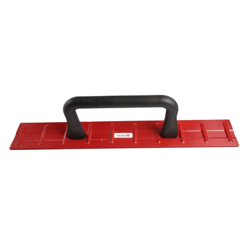24 Inch Drip Edge Folding Tool For One Inch Or One And A Half Inch Bends In 22 Gauge 24 Inch Roofing Panels, red with black handle