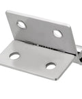 Self Closing Spring Hinge 0.98 Inch Stainless Steel Brushed DIY Hardware For Doors Cabinets And Small Boxes Pack Of 5 Durable Quiet Close Easy Install
