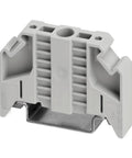 One Piece 0800886 E NS 35 N Sealed In Box Industrial Automation Module, shown with durable grey material and detailed grooves.