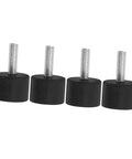 Adjustable Rubber Furniture Isolators For Anti Slip Vibration Control And Silent Mounts Leveling Feet For Tables And Cabinets Shock Absorber Cushions