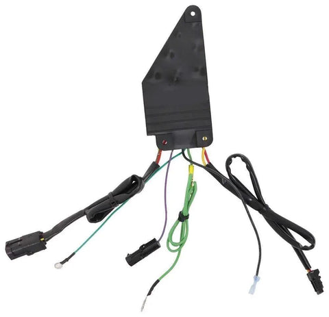 25 Series Electric RV Step Motor Gearbox Upgrade Kit wiring harness with connectors and control unit, plug and play ready