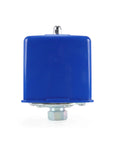 Front view of LF16 Water Pump Pressure Switch Adjustable 30 50 Psi For Well And Sump Pumps with blue cover