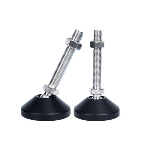 Adjustable Furniture Support Leg Set With Non Skid Pads For Office And Warehouse Shelves Built To Last Universal Threaded Leveling Feet