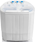 Portable Twin Tub Washing Machine With 13 Lb Capacity, Space Saver For Dorms, Apartments, And RVs, Easy Agitation Wash Cycles