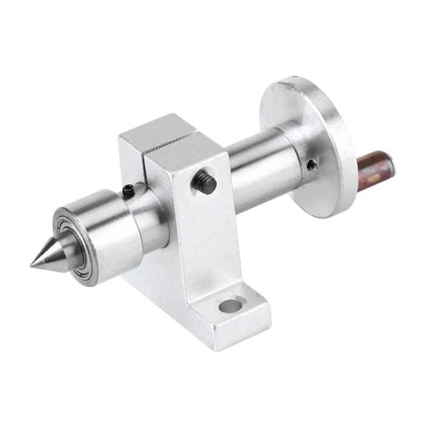 Double Bearing Live Center With Adjustable Revolving Head For Mini Lathe Machines And Woodworking Tailstock Use Pro Grade Telescopic Taper Metal