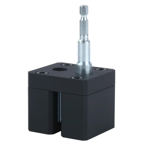 C5A2 Impact Power Assisted Crimper For Sheet Metal And Ductwork HVAC Pro Tools, Pipe Crimper For Galvanized Round Pipes 30 To 24 Gauge And Black Furnace Pipes 0.41 To 0.71 Mm And 0.31 To 0.61 Mm, Heavy Duty Duct Crimping Tool