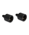 2 Inch Front Lift Spacer Kit For Polaris Sportsman And Ranger Crew – Black aluminum strut lift spacers for off-road use.