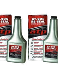 Reseal Leak Stopper 8oz Two Pack For Automotive Leaks Stops Leaks In Engine Transmission Power Steering Differential And Hydraulic Systems Restores Rubber Seals And Gaskets Made In USA product bottles with packaging