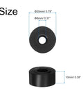 16 Pack Rubber Spacers 20mm OD 8mm ID 10mm Thick Anti Vibration Dampers For Home And Car Dope Vibe Bushings Grommets And Thick Rubber Washers Rust Resistant For Indoor Outdoor Use
