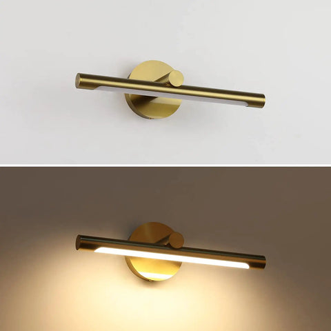 16.33 Inch LED Picture Light Wall Mount For Art And Photos, 7W Equivalent, brushed nickel gallery lamp, warm white glow