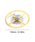 Pro Grade Watch Repair Tool Kit With Balance Wheel And Full Swing Hairspring Replacement for 8205 Movement, 10mm Alloy Wheel