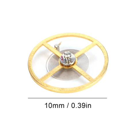 Pro Grade Watch Repair Tool Kit With Balance Wheel And Full Swing Hairspring Replacement for 8205 Movement, 10mm Alloy Wheel