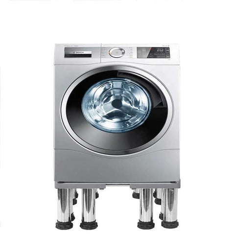 Multi Functional Adjustable Base For Washer And Dryer Stand And Fridge Appliance Pedestal With Non Slip Rubber Mats