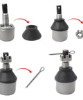 Disassembled view of Two Pack Front Ball Joint Removal Tool Kit For ATV UTV showing components and assembly order.