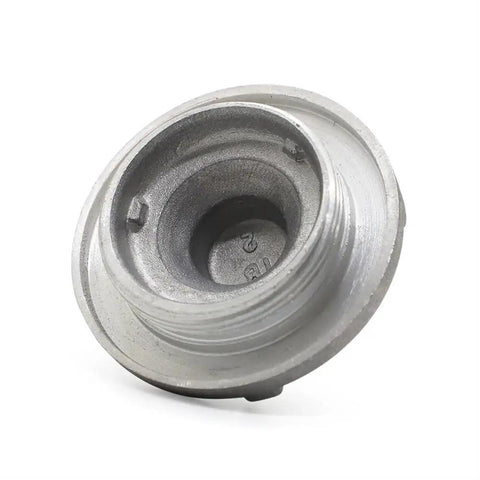 Must Have Premium Motorcycle Oil Drain Plug O Ring Sealing Kit For Wr125 Yzf R125 Mt125 Models 2009 To 2019 That Kills Leaks And Gets You Back On The Road Fast With Top Notch Performance, silver metal plug close-up