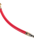 Pro Grade Red Rubber Motorcycle Air Pump Hose Single Head Inflator Air Chuck Tire Valve Connector For Fast Easy Bike Service Repair Straight Up Essential Tool For Riders Seeking Dope Setup On Road Without Flats Or Air Loss Guarantee, red rubber hose