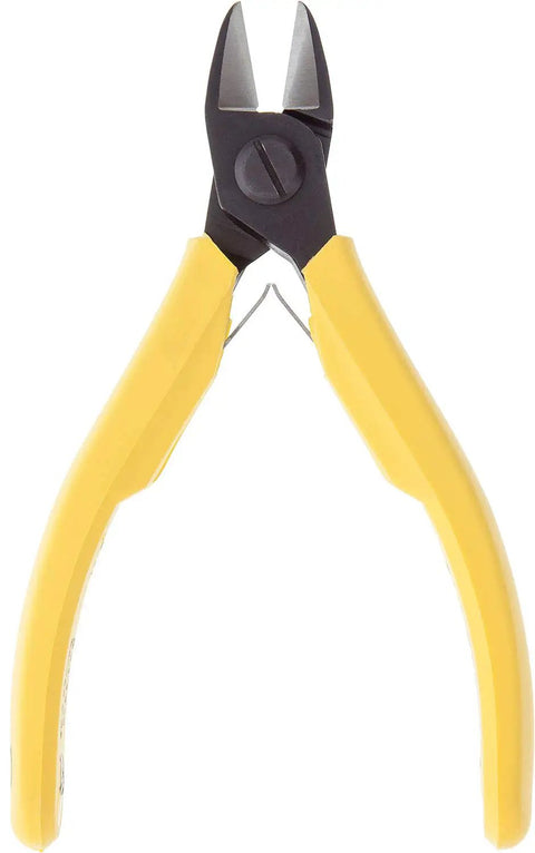 Square Cutter With Oval Head Flush 8161 for precise clean cuts in metal and wood with yellow ergonomic grip