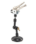 Adjustable Third Hand Welding Clamp With 360 Degree Rotation Magnetic Base And Heavy Duty Alloy Arms For Soldering, Electronic Repair And Jewelry Projects That Get The Job Done, showcasing a flexible arm and stable magnetic base.