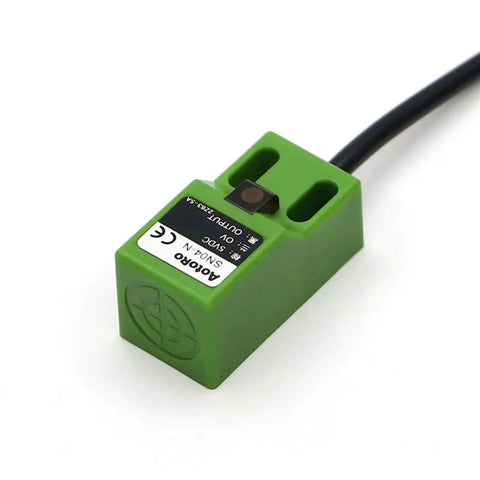 Inductive Proximity Sensor SN04N NPN NO Square LED Light Motion Switch For Automation Projects Industrial Machinery With Pro Grade Sensing And Fast Response In Harsh Environments green sensor with cable
