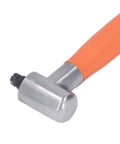 Pneumatic Pencil Die Grinder With 90 Degree Right Angle Head delivering butter smooth rotation and nails every detail accuracy for grinding polishing dual bearing heavy duty air tool for tight squeezes, featuring an orange grip.