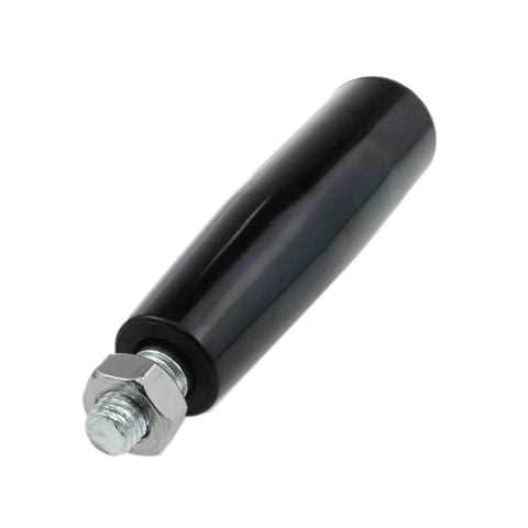 Revolving Lathe Handle And Trailer Jack Hand Wheel M10 Threaded Crank With Nuts, featuring an ergonomic non-slip conical grip