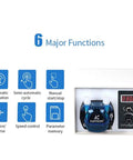 Digital display and controls of Three Rotor Peristaltic Pump With Stepper Motor, 24V Lab Dosing Pump showing six functions.