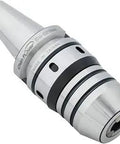 Universal BT40 CNC Chuck Holder with Titanium Jaws One Piece Design for Heavy Duty Rigidity and Precision Clamping 1/8 to 5/8 Inch Drill Chucks