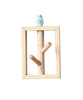 Built Tough Solid Wood Wall Mounted Coat Rack With Durable Hooks Versatile Entryway Organizer For Coats Hats Robes Towels And Backpacks featuring unique design with a decorative owl.