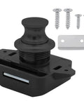 Push Button Drawer Latch 5-Set Cabinet Locks For Boats And RVs, Spring Pop Button Release with screws and bracket