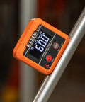 Digital Level And Angle Gauge Tool Kit With Magnetic Base And Plumbers Straps, Measures And Sets Angles, Reverse Contrast Display