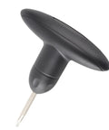 Get This Lightweight Hex Key Wrench Tool For Driver Shaft Adapter Repair With Quick Adjustment Features Designed To Make Your Golf Game Tighter And More Portable On The Course Any Day. black golf hex key wrench with T-handle and metal shaft