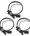 Three Piece Water Level Sensor Set With Horizontal PP Side Mount Float Switches For Tanks And Pools