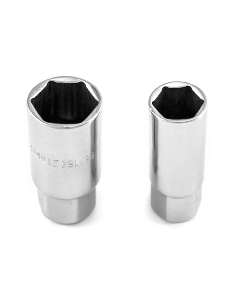 Universal Spark Plug Socket Wrench With T Handle For Easy Remove And Install Fits Five Eighths Inch And Thirteen Sixteenths Inch Spark Plugs