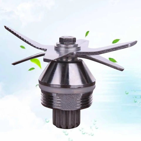 Soy Milk Maker Bearing and Stainless Steel Blade Assembly Compact Pulley Replacement Part for Kitchen Spare Parts Safe Durable Components for DIY Soy Milk Maker Replacement and Maintenance close-up