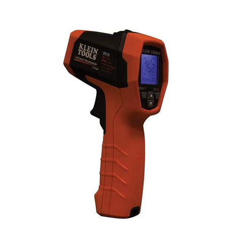 Infrared Thermometer Gun With Dual Laser Targeting for Easy Readouts and 20 to 1 Distance to Spot from Minus Forty to Twelve Hundred Fahrenheit