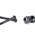 Rear Leaf Spring Shackle Repair Kit 2pc with Bushing Replacement for Ram Dakota, bolts and nuts detail