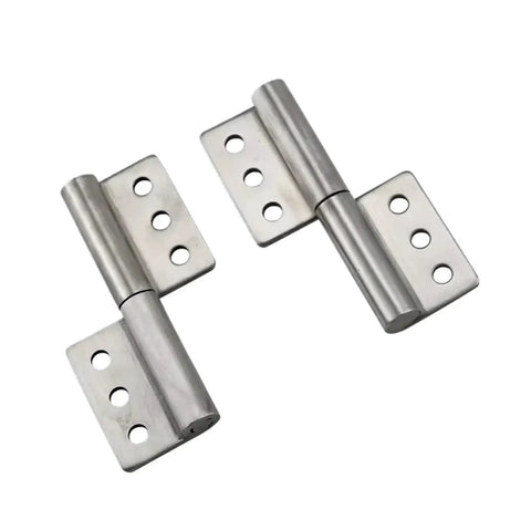 Heavy Duty Stainless Steel Detachable Flag Hinges For Doors Featuring Smooth Silent Swing And No Hassle Screw Setup Built Tough As Nails For Extreme Weather And Long Lasting Residential Projects